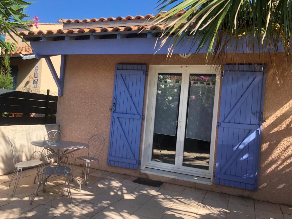 De La Clape A La Mer Mon Petit Pavillon Labellise - F2- Piscine Commune - Wifi Gratuit- Parking Prive - Arrivee Autonome - 800 M Plage - Grande Terrasse Abritee Vent - Saint-Pierre-la-Mer  Dış mekan fotoğraf